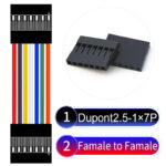 Dupont 2.54mm Female to Female 1×7Pin Cable