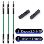 Dupont 2.54mm Male to Female 1Pin Red Cable
